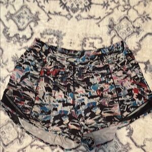 Lululemon Multicolor Women's Shorts low rise , 4 inch, hotty shorts